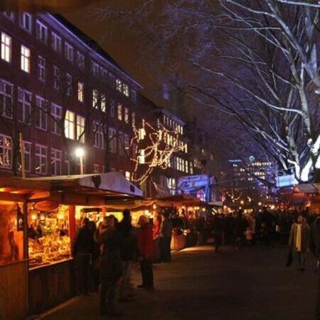 Impression - Montage von Weihnachtsbeleuchtungen