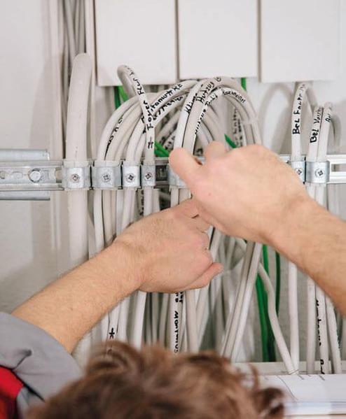 Ansicht - Elektroinstallation