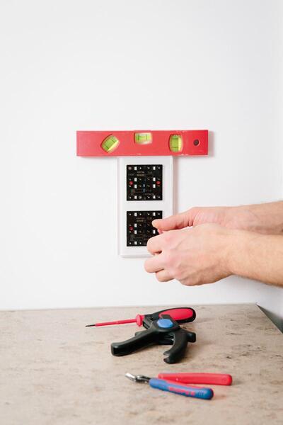 Ansicht - Elektroinstallation