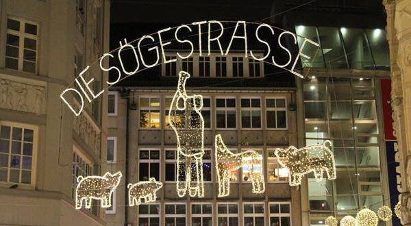Ansicht Weihnachtsmarkt - Licht